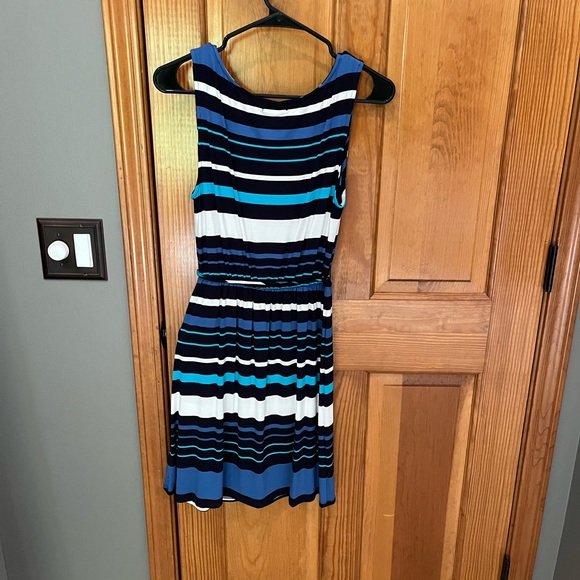 Striped tank summer dress, size medium - Picture 5 of 5